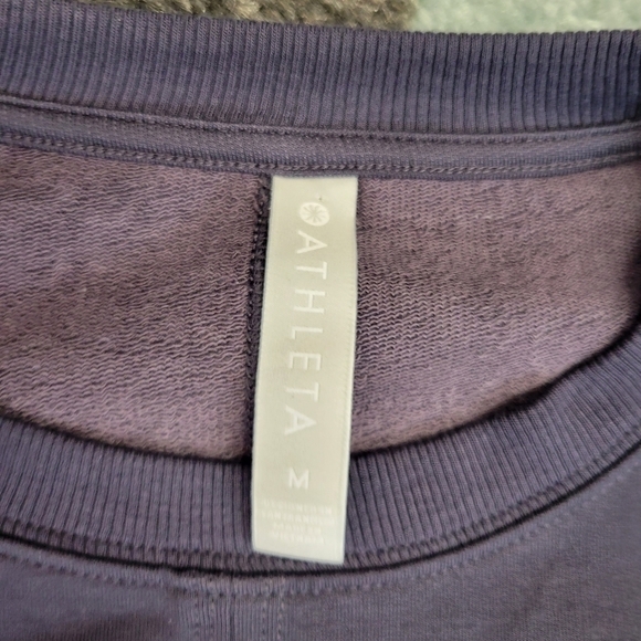 Athleta Samsara Side Tie Nirvana Sweatshirt Size Medium - Picture 3 of 7